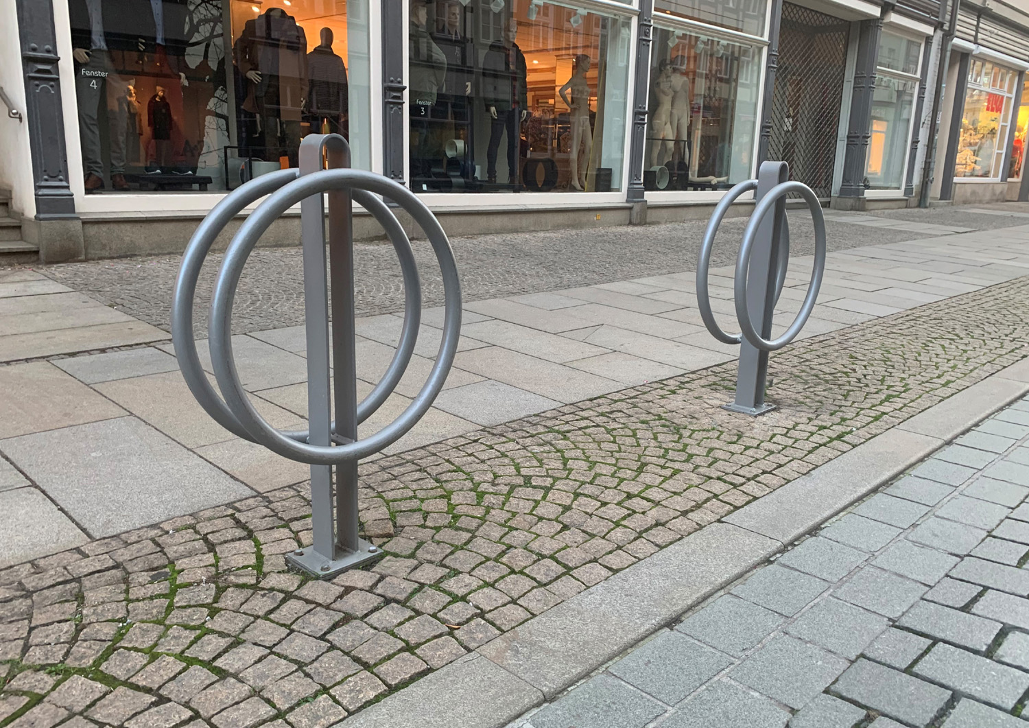 Fahrradanlehnbügel Fahrradgeländer WR 
