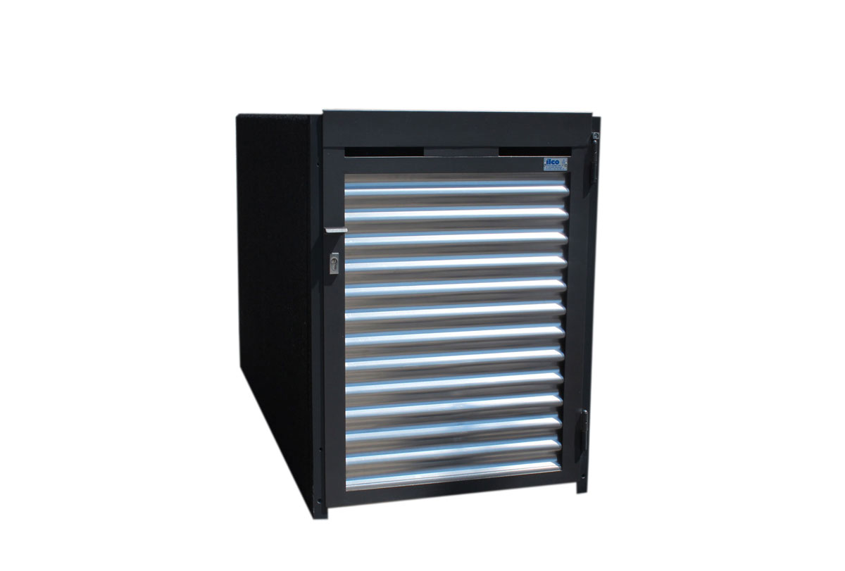 Fahrradgaragen Fahrradbox R1 Design Typ W